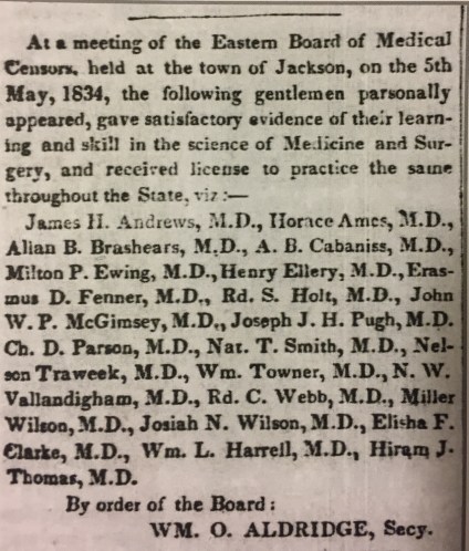 WklyMississippian1834LicensedDrs