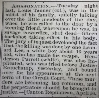 AssassinationLouisTanner